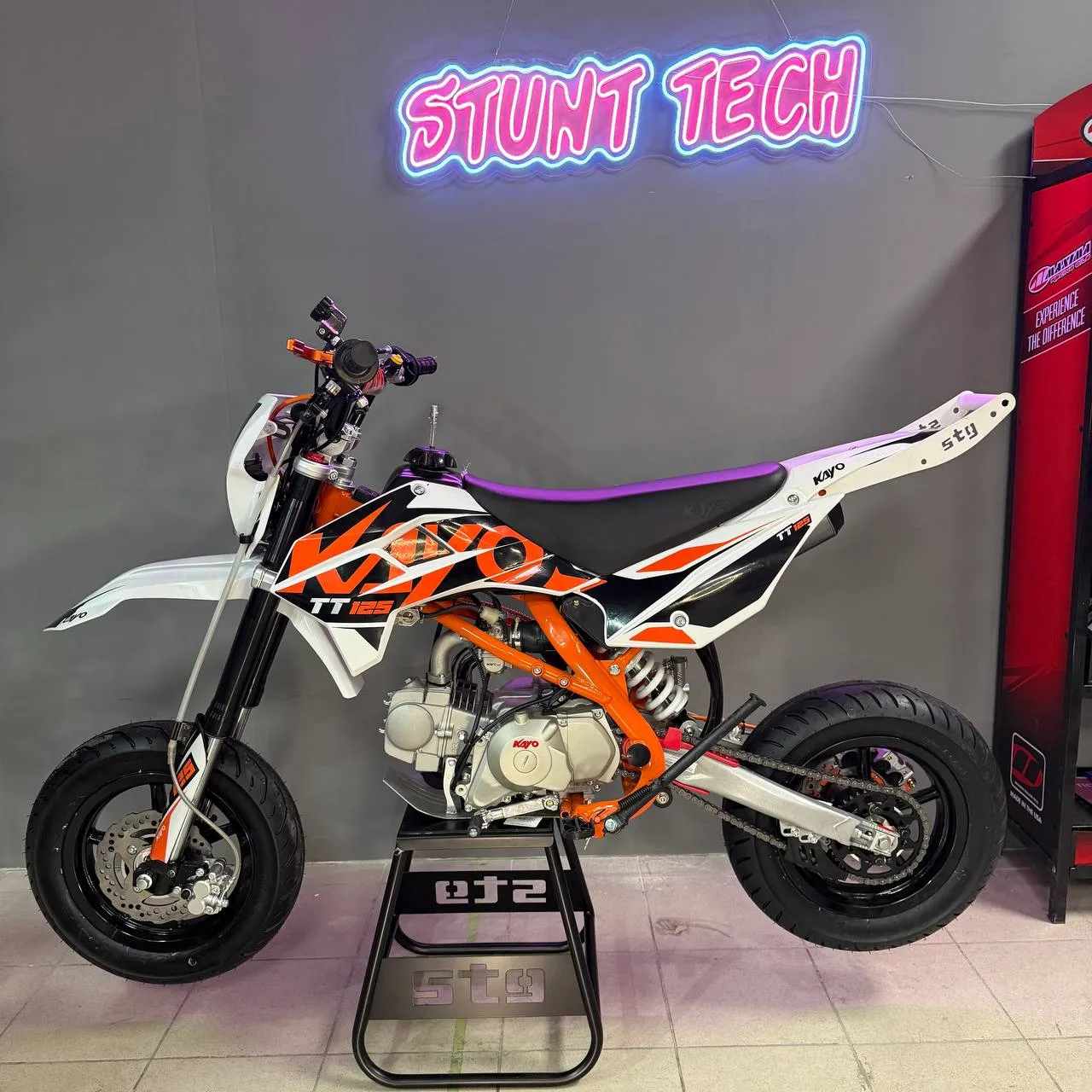 Питбайк KAYO BASIC K125EM 12/12 KRZ STUNT