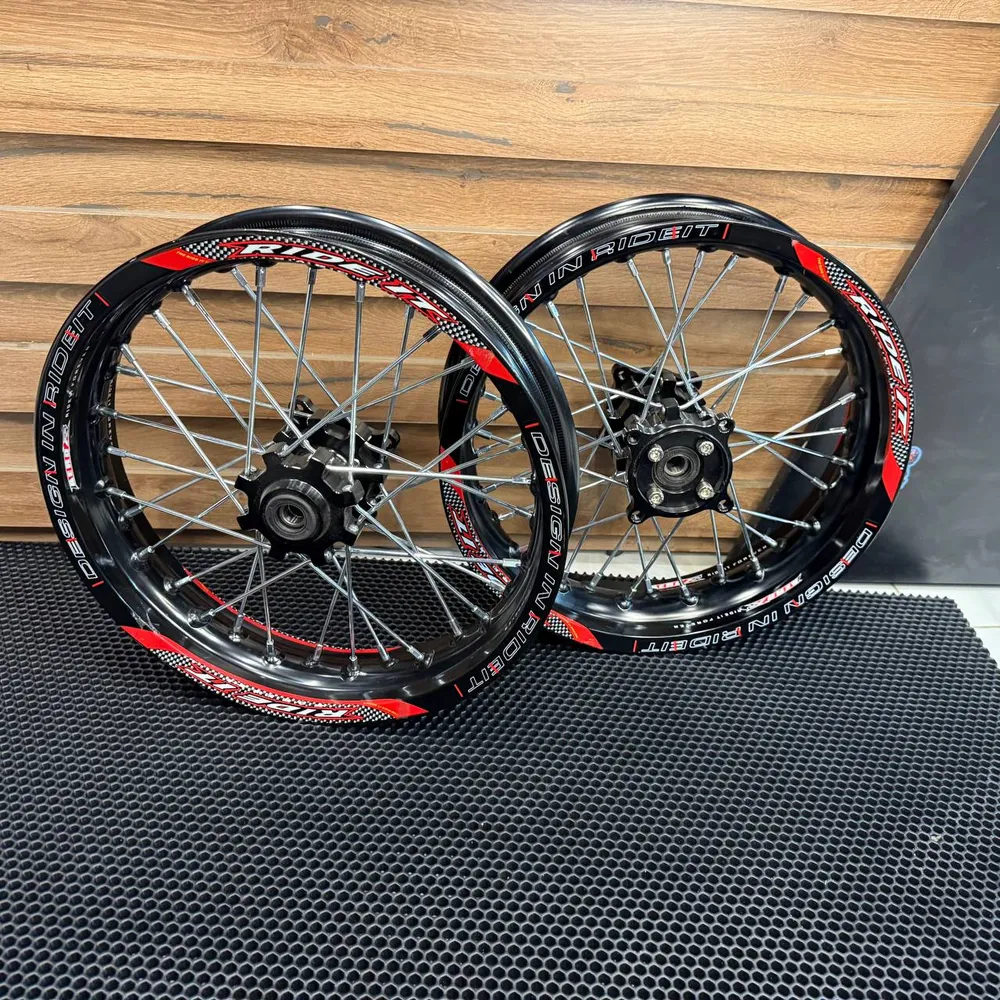 Диски Ride It 14/14 CNC ступица черные