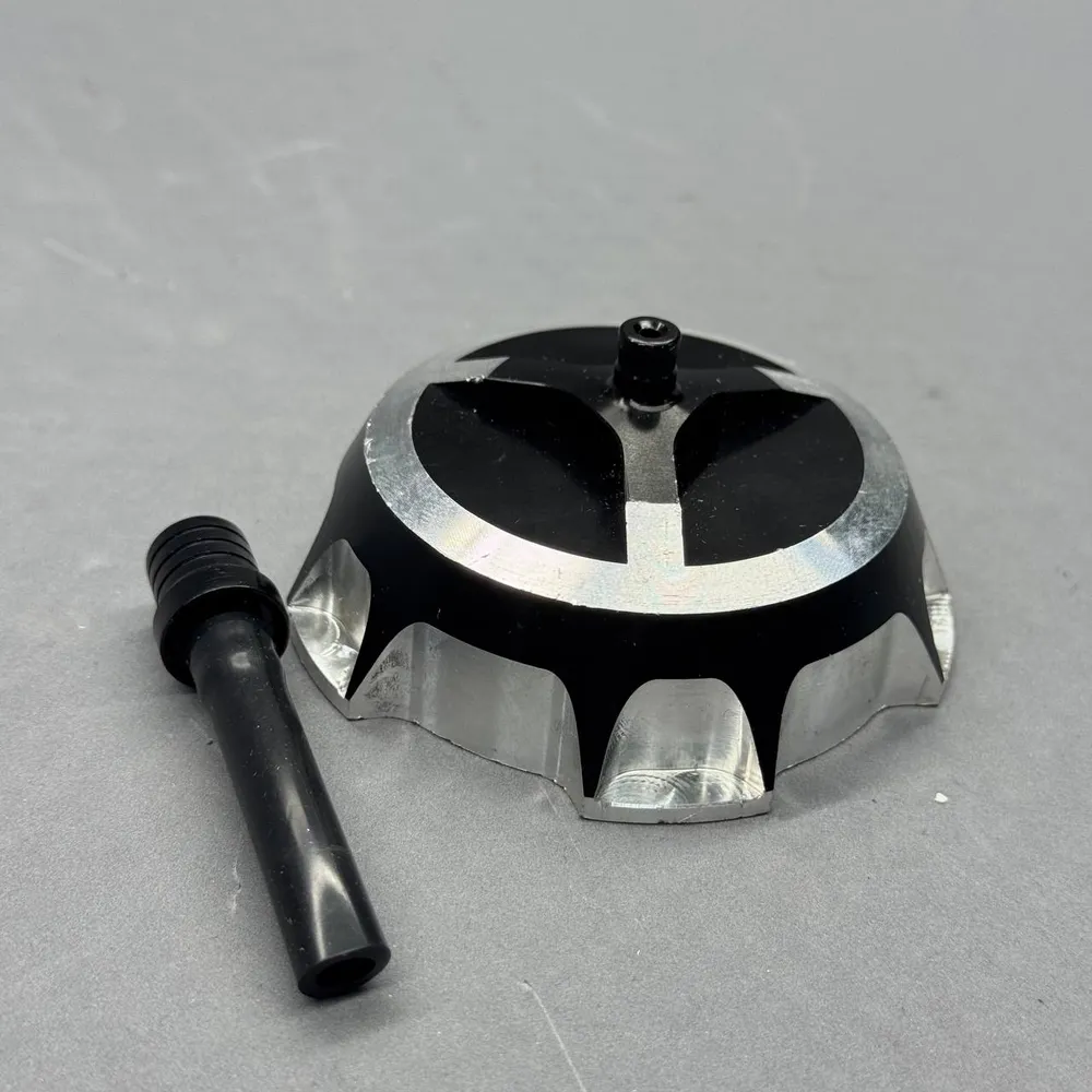 Крышка бака CNC на питбайк черная