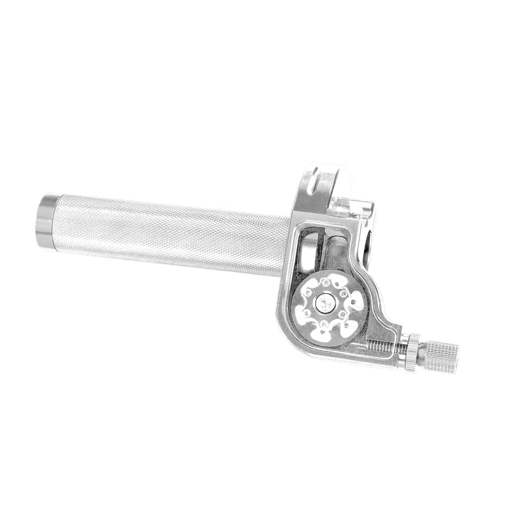 Ручка газа CNC Серебро