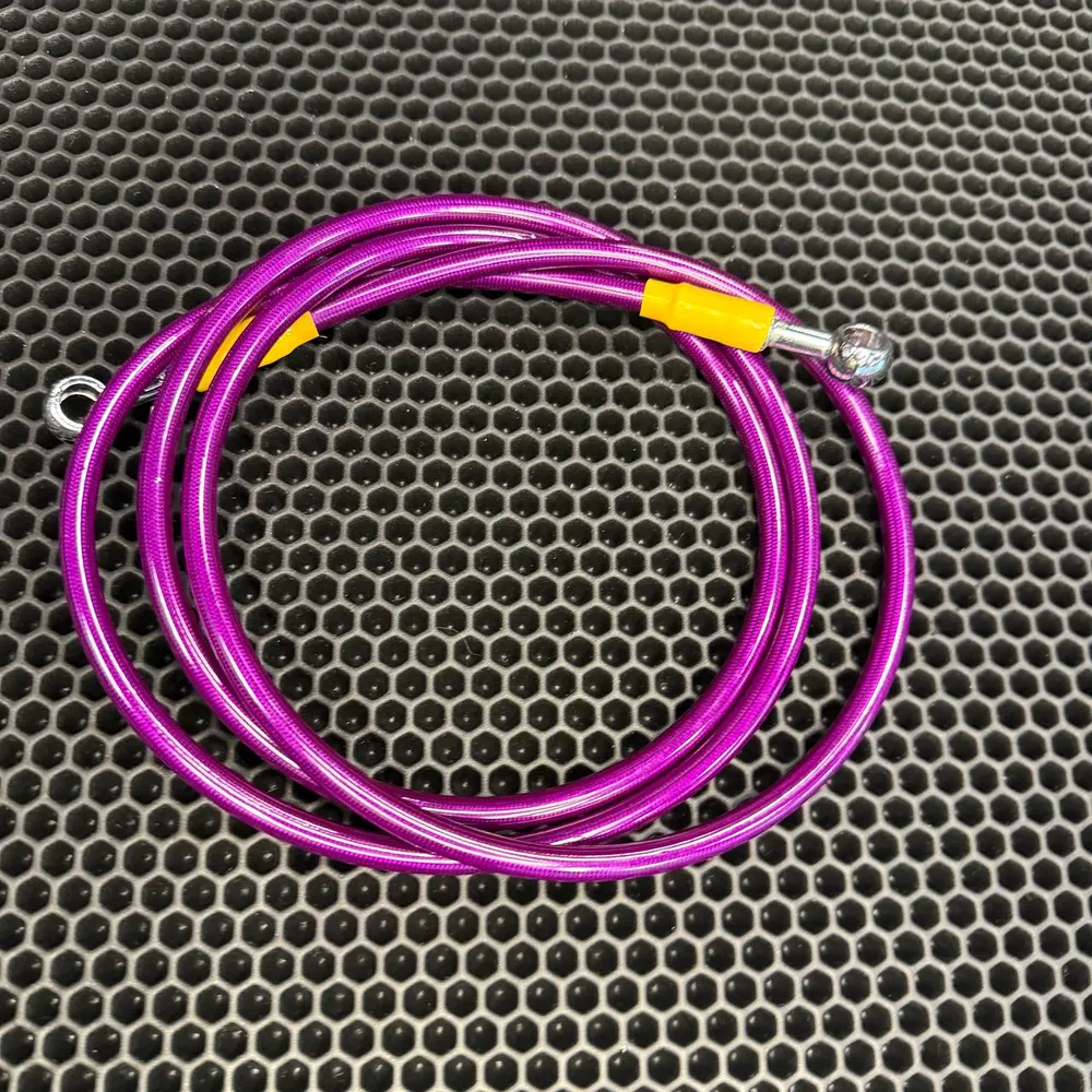 Гидролиния дублера на мотоцикл 2 метра фиолетовая