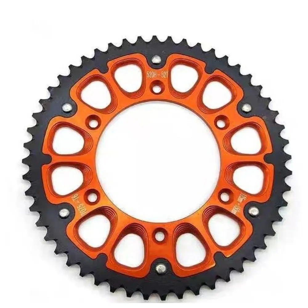 Звезда KTM 48T оранжевая