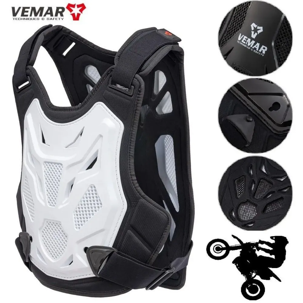 Защита тела Vemar (Копия O'Neal) белая XL/XXL