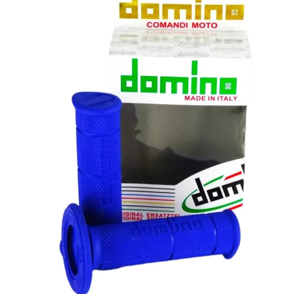 Грипсы domino в коробке синие УЦЕНКА