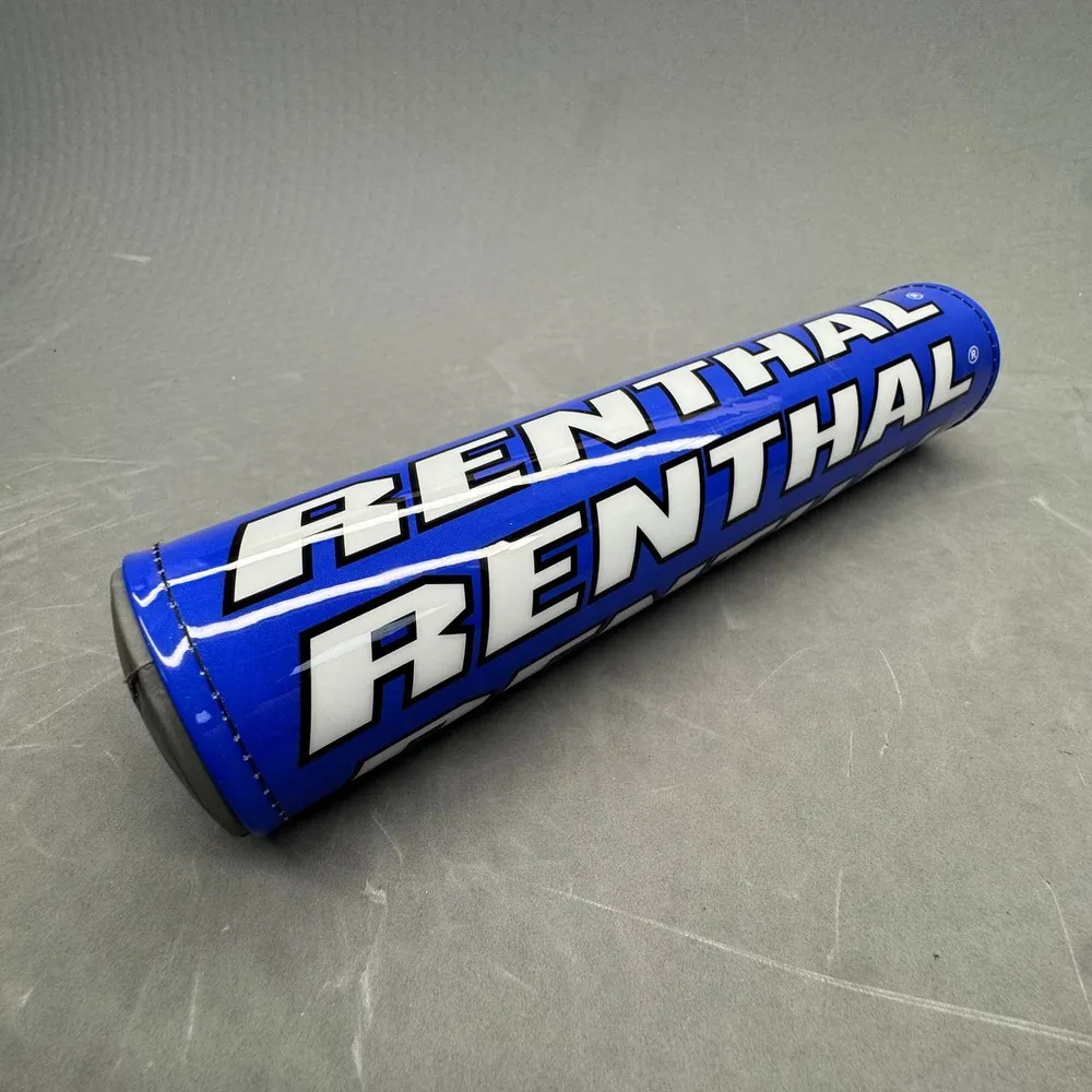Подушка руля renthal круглая синяя тип2